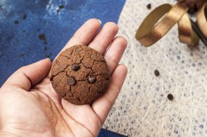Healthy Double Chocolate Chip Ragi Cookies