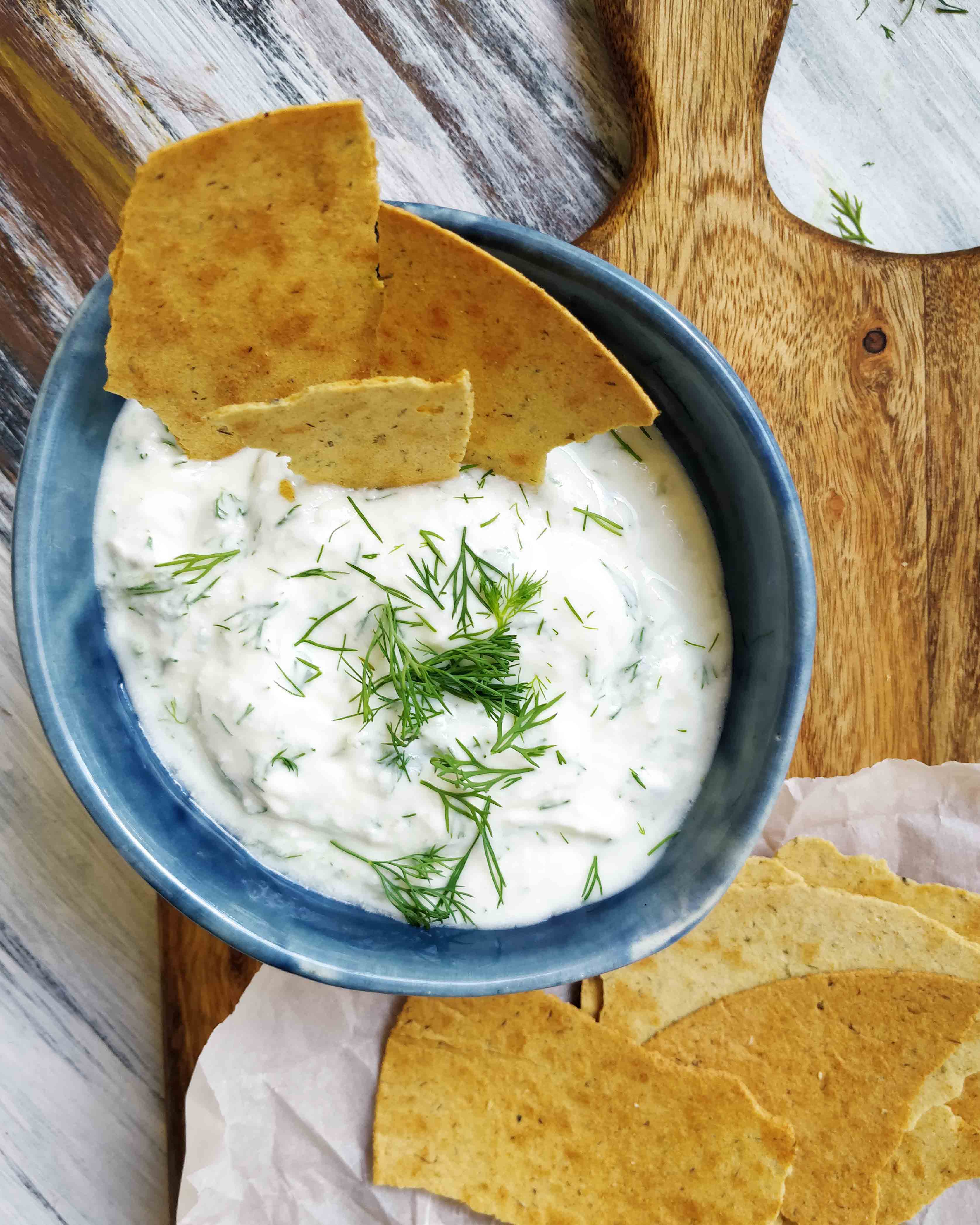 Greek Yogurt Party Dip - Tzatziki