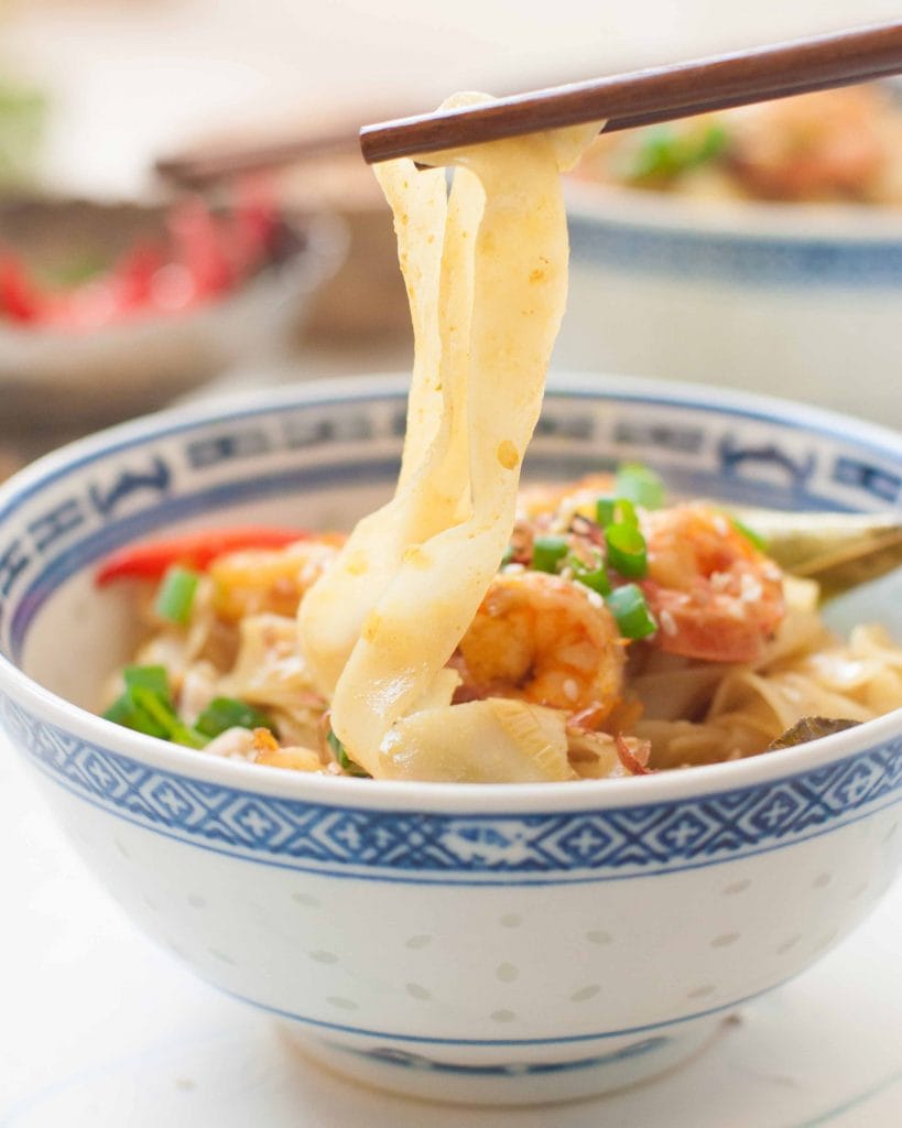 Thai Coconut Shrimp Noodles
