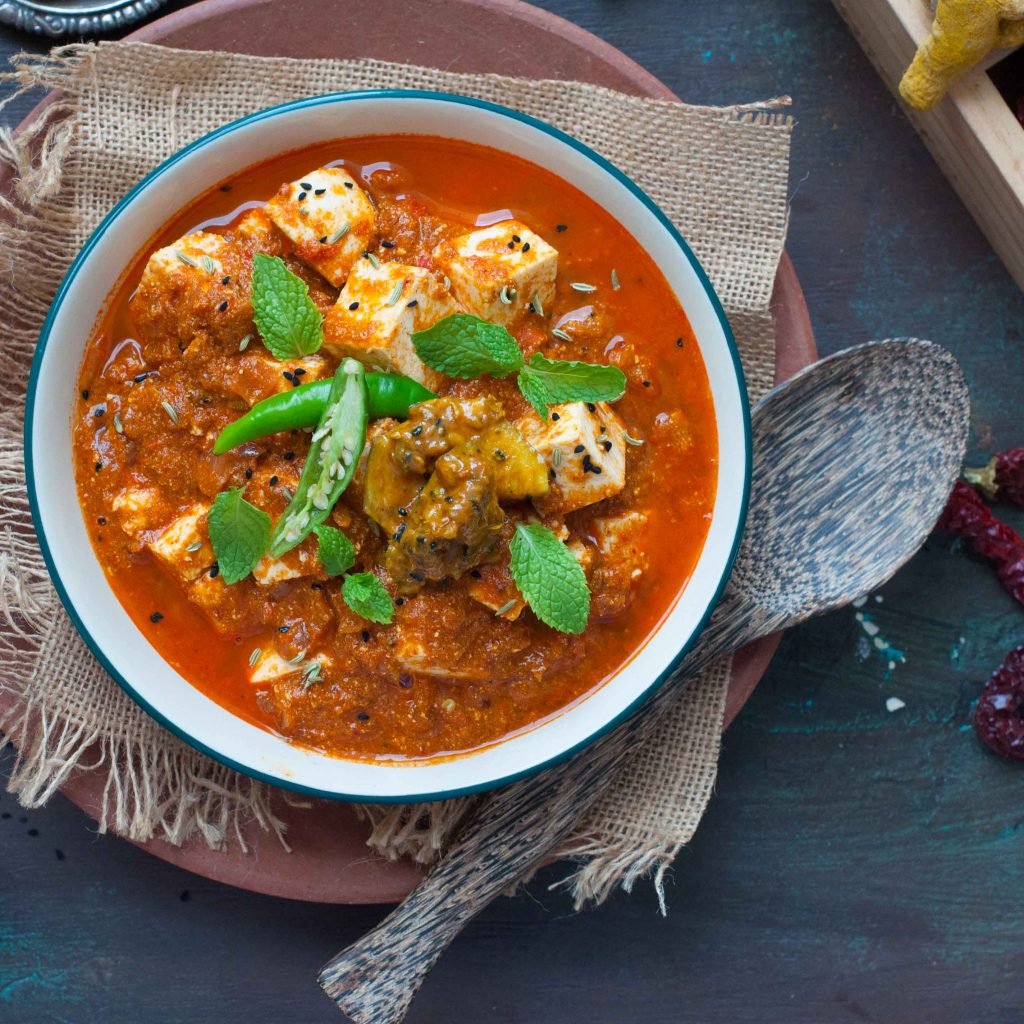 Homemade Achari Paneer Masala