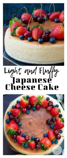 Light & Fluffy Japanese CheeseCake - Cotton Cheese Cake
