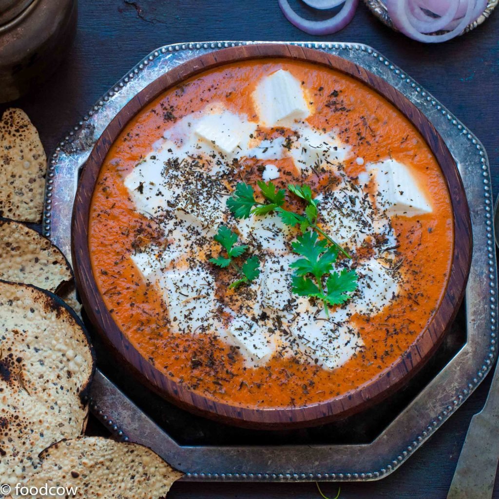 Paneer Butter Masala - Versatile Rich Indian Tomato Gravy with Cottage Cheese