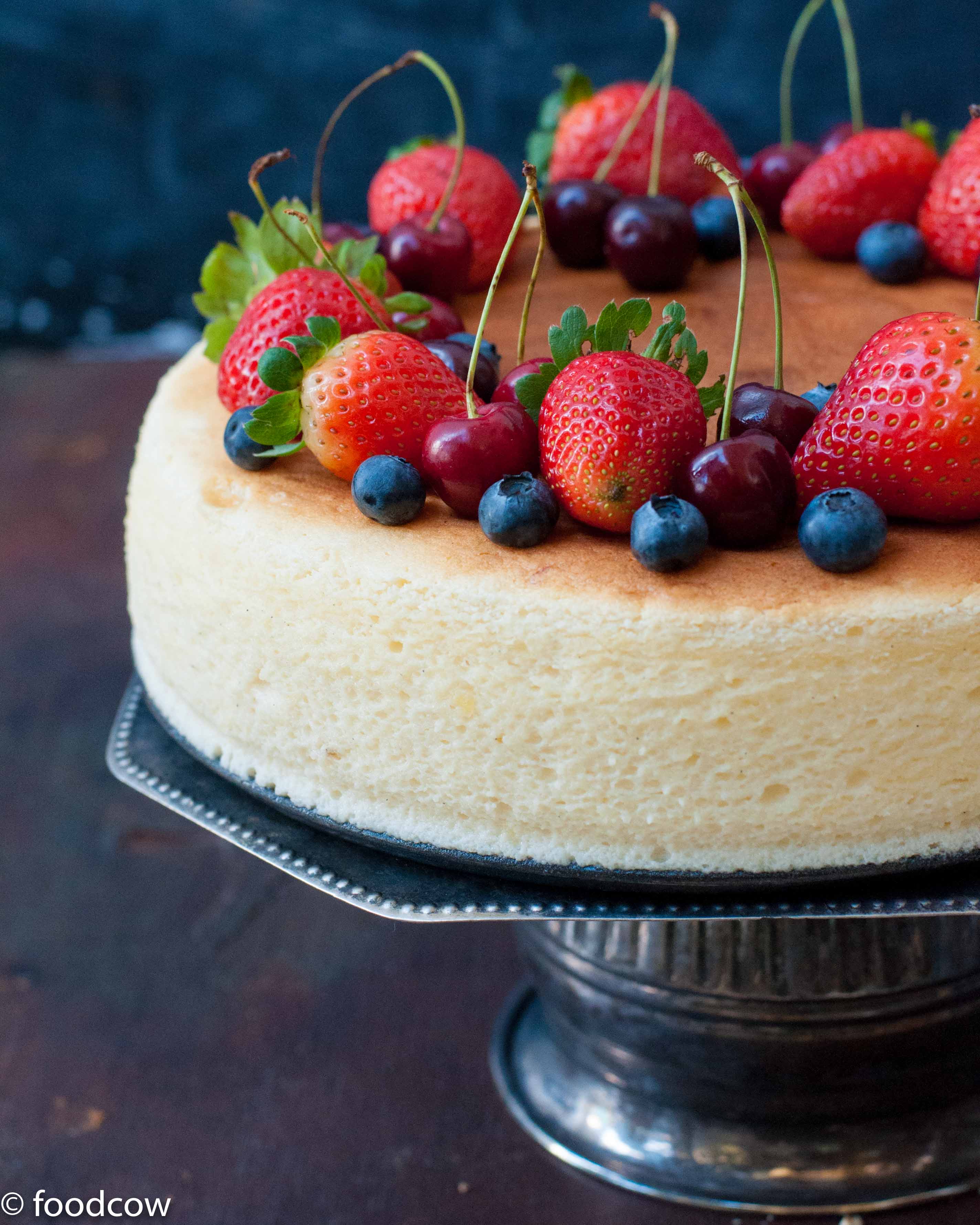 Light & Fluffy Japanese CheeseCake - Cotton Cheese Cake