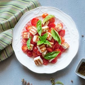 Cottage Cheese and Tomato Salad