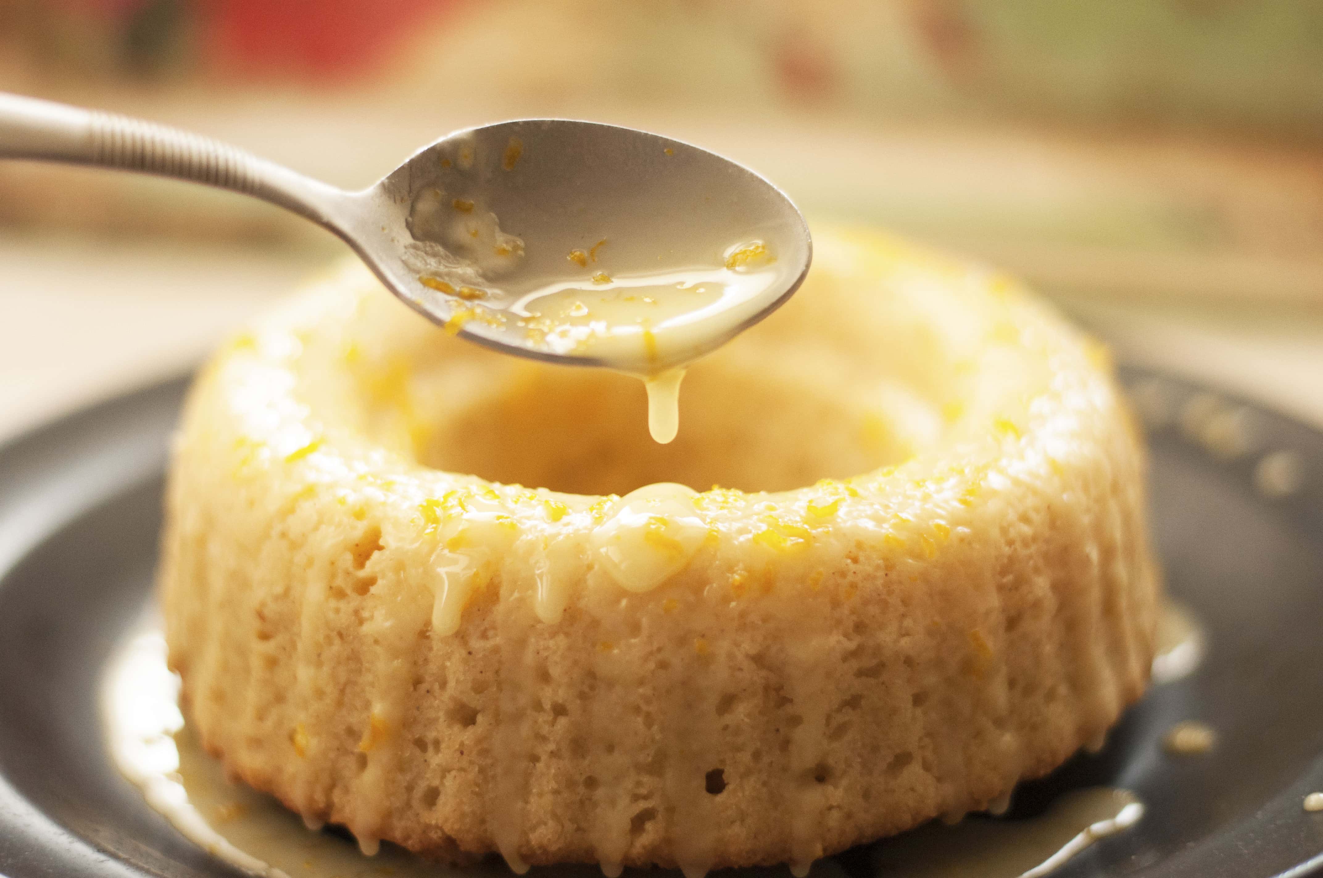 orange pound cake with a zesty orange glaze