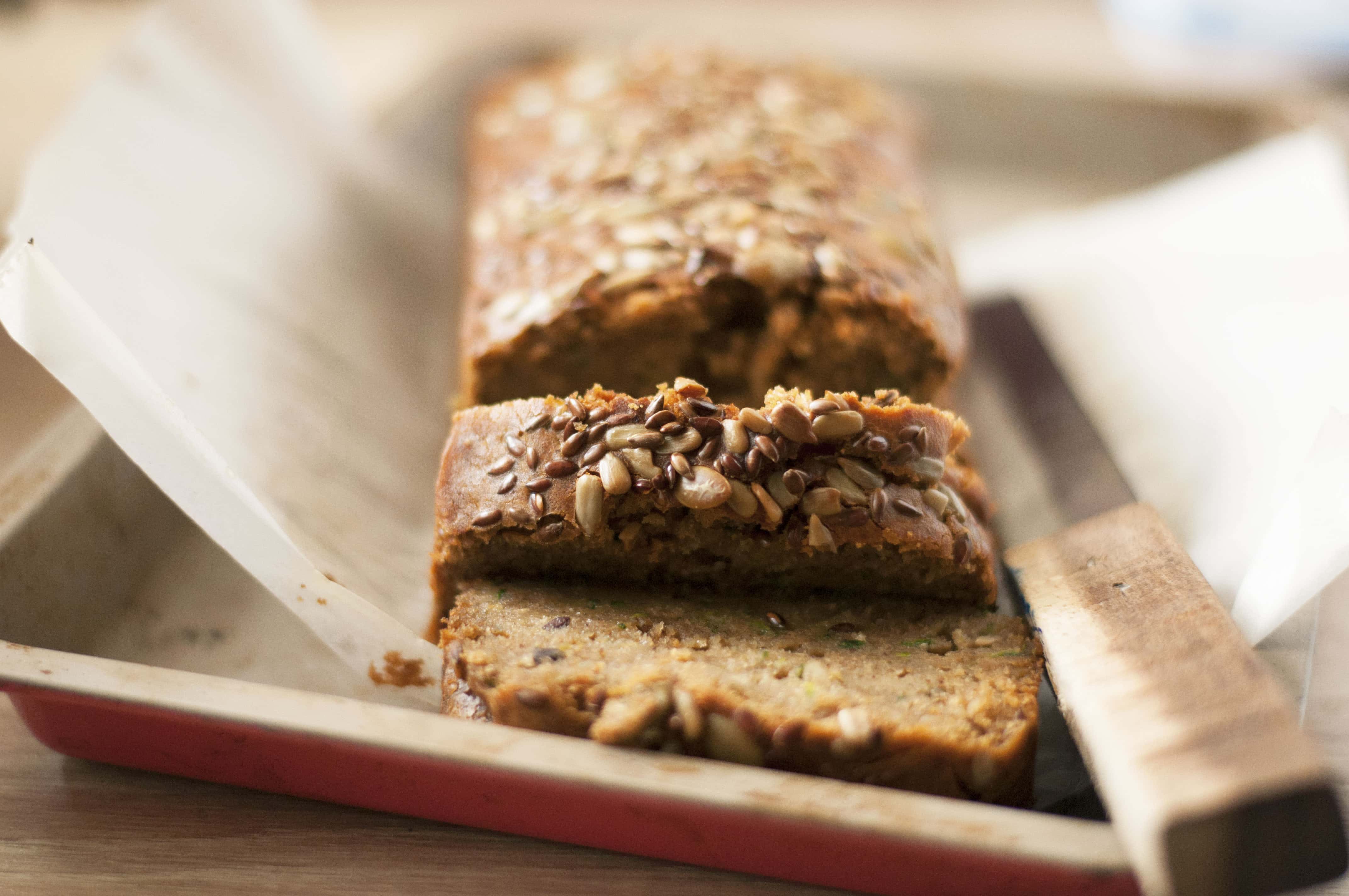 healthy zucchini bread
