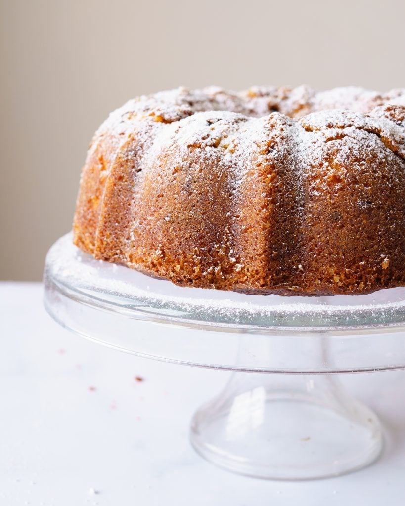 Lemon Cranberry Bundt cake