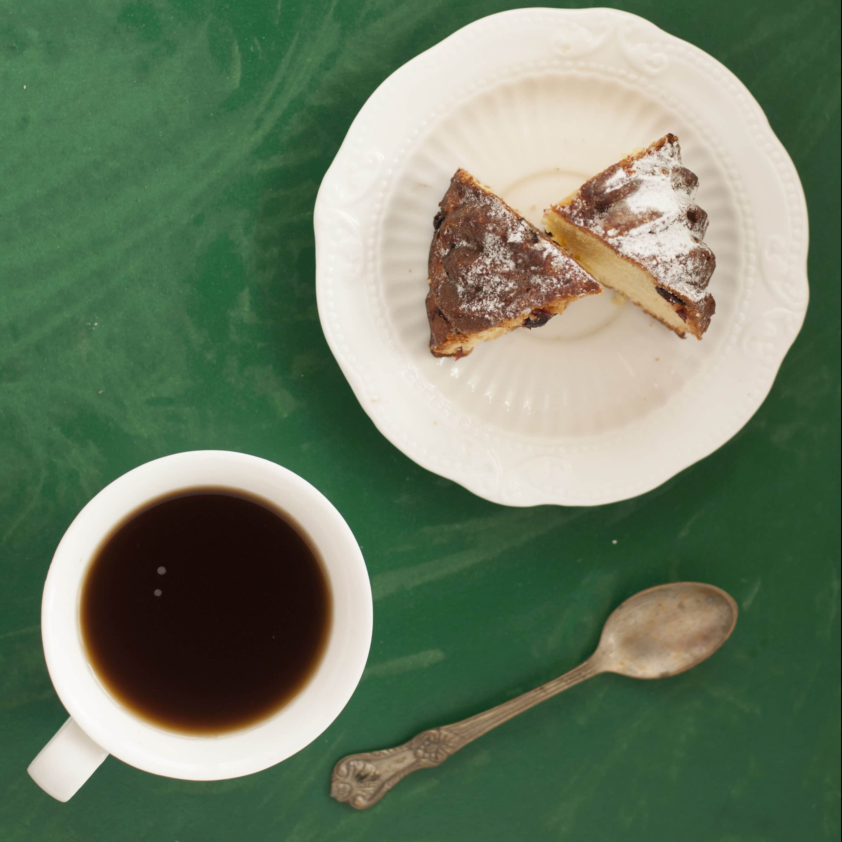 lemon cranberry pound cake