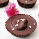 Homemade Dark Chocolate Peanut Butter Cups