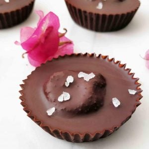 Homemade Dark Chocolate Peanut Butter Cups