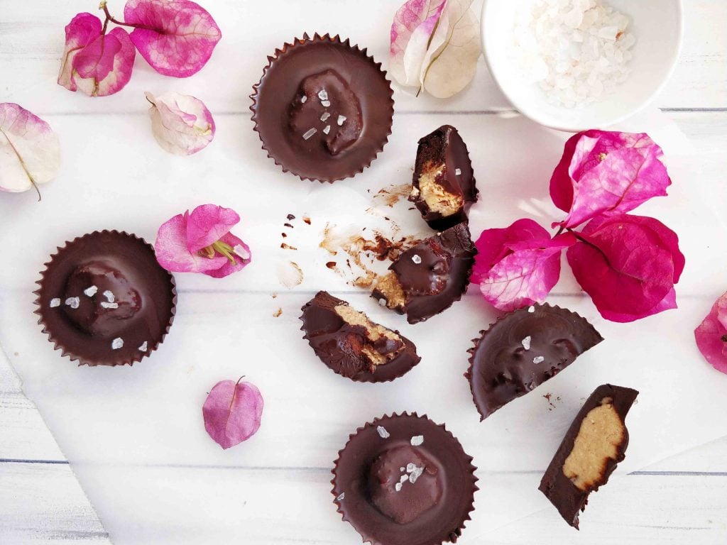 Homemade Dark Chocolate Peanut Butter Cups