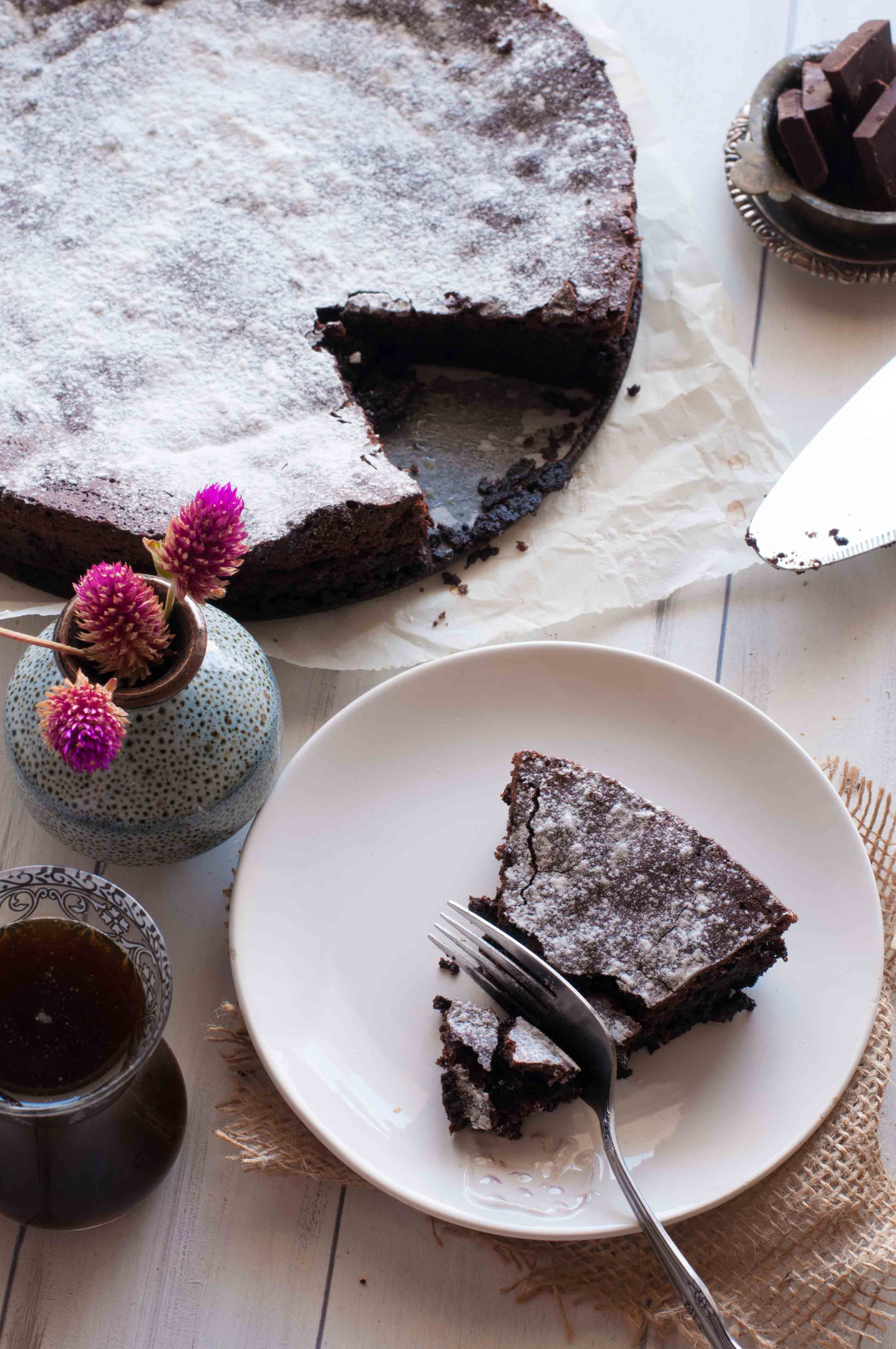 Gluten Free Flourless Chocolate Cake