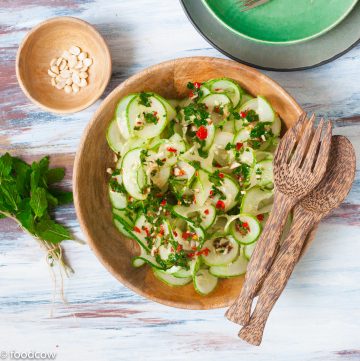 Thai Sweet and Spicy Cucumber Salad