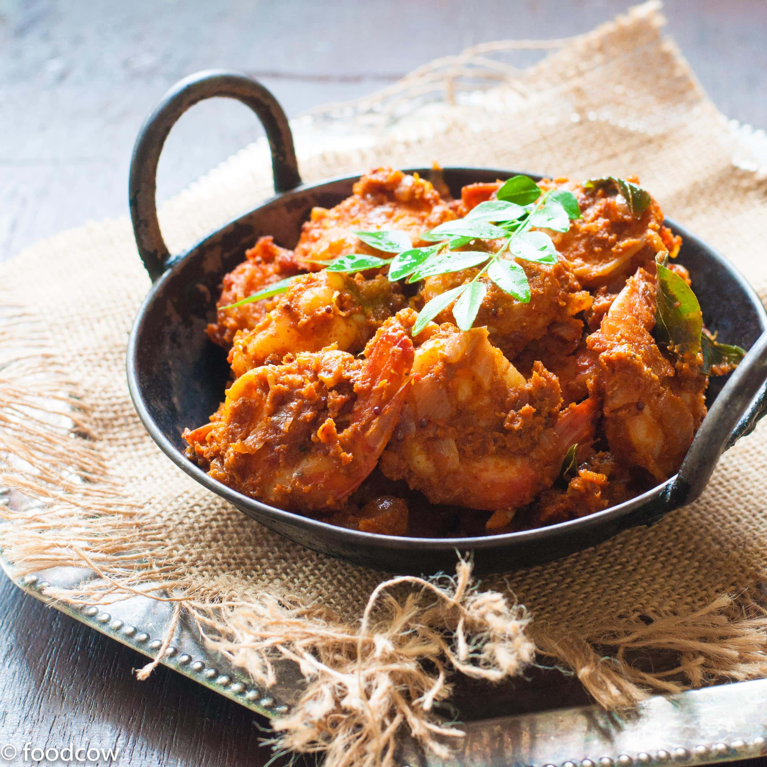 authentic mangalorean prawn sukka