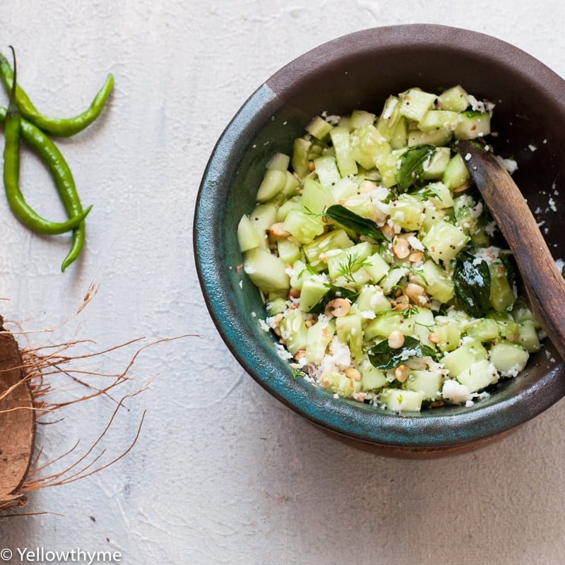 Indian Cucumber and Coconut Salad (4 of 5)