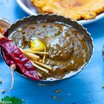 Easy Sarson ka Saag for Beginners with Makki Ki Roti - Simple Punjabi Saag made with Spinach and mustard Greens - Instant Pot & Pressure cooker Recipe