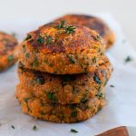 Quinoa and Sweet Potato Patties - Healthy, Vegan, Gluten Free & Nutrient Dense patties perfect for burger or a pita or just rolled in a few lettuce leaves