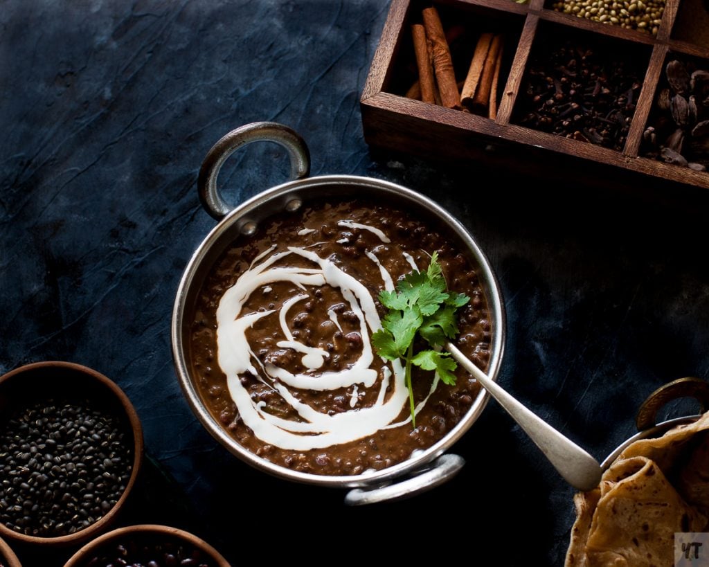 Restaurant Style Dal Makhani Recipe - with instant pot and pressure cooker methods.Authentic Punjabi dal makhani recipe is Gluten Free & Vegetarian. #dal #indianfood #vegetarian #lentils #punjabi #indianrecipe #dalmakhani