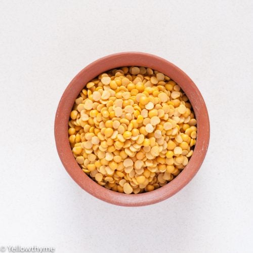 Instant Pot Toor Dal Split Pigeon Peas Pressure Cooked Indian Style