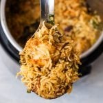 How to make Chicken Biryani in Instant Pot - One Pot ,tried and tested recipe of Hyderabadi Chicken Biryani made with Basmati Rice,Herbs and whole Spices. #biryani #instantpot #instantpotrecipe #indianinstantpotrecipe #indianrecipe #ricerecipe #chickenrecipe #chicken #indianchickenrecipe