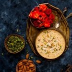 Instant Pot Kheer - Traditional Indian Rice Pudding made in less than 30 minutes.Super Quick and hands off method of making the Best Indian Kheer ever! #instantpot #kheer #instantpotricepudding #ricerecipe #pressurecooker #easykheer