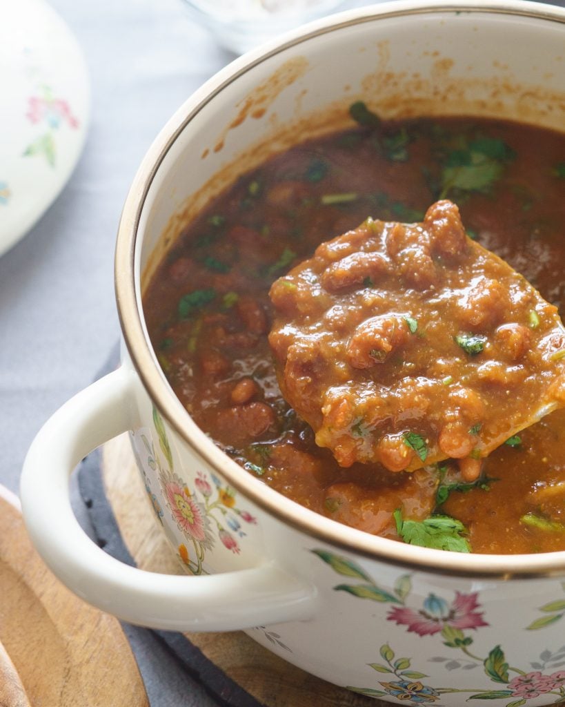 Instant Pot Rajma without Soaking Dried or Canned Kidney Beans