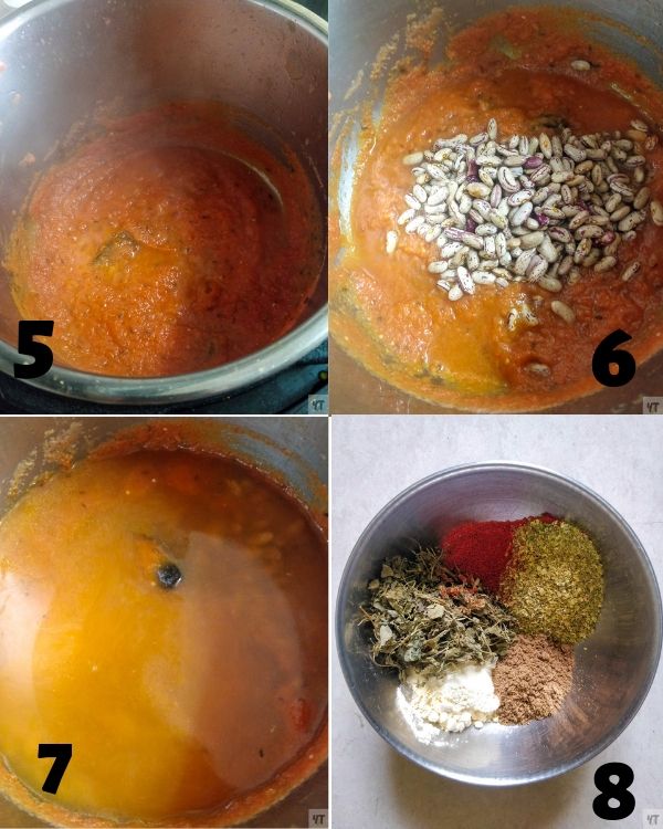 Cooking Instant Pot Rajma- The sauce base