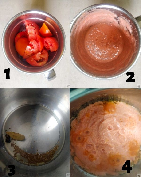 Making of Instant Pot Rajma- The sauce base