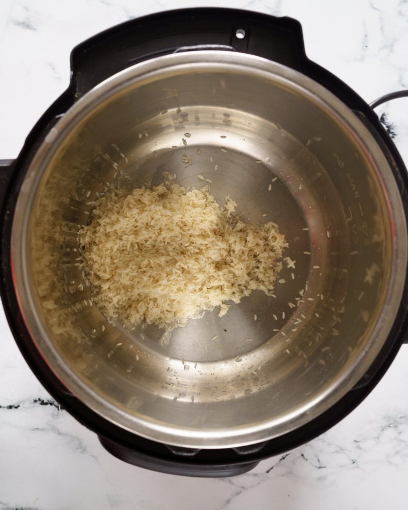 Making sona masoori rice in instant pot