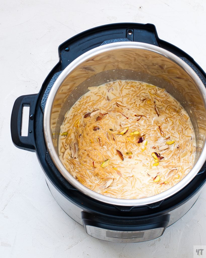 Vermicelli Kheer - Semiya Payasam or Sev ki Kheer in an instant pot.