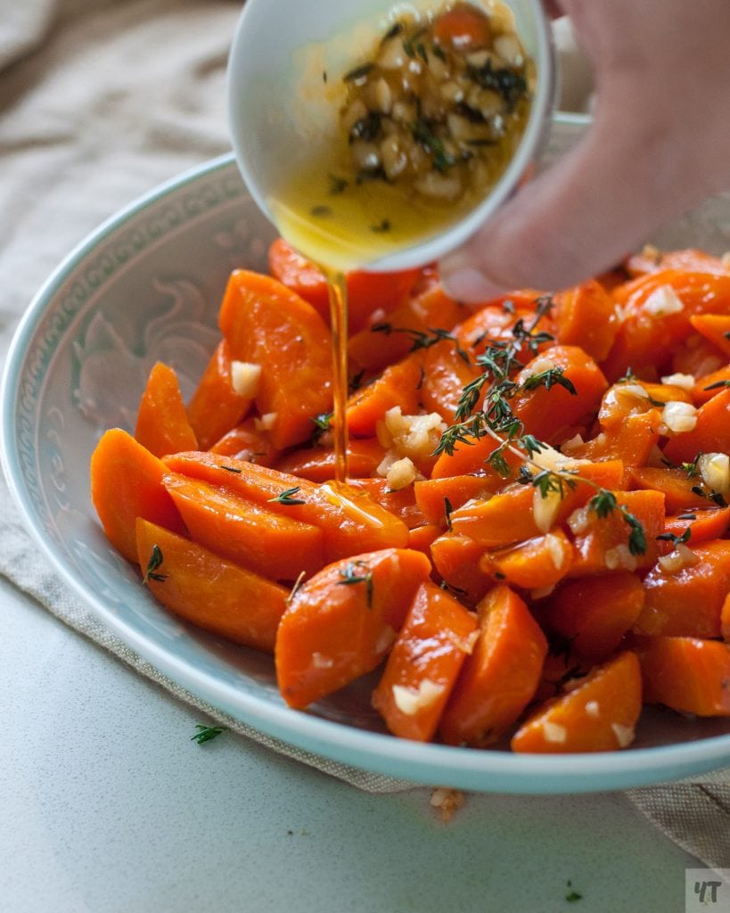 Instant Pot Honey Garlic Glazed Carrots 