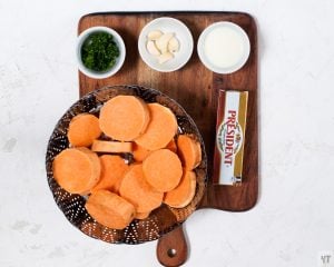Ingredients for Instant Pot Mashed Sweet Potatoes
