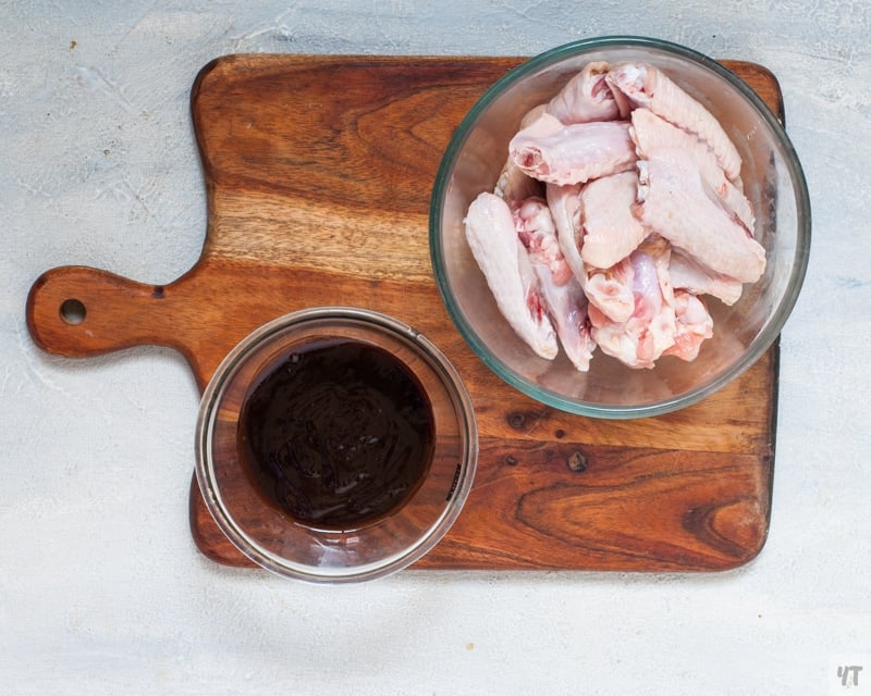 Ingredients for Instant Pot Chicken Wings