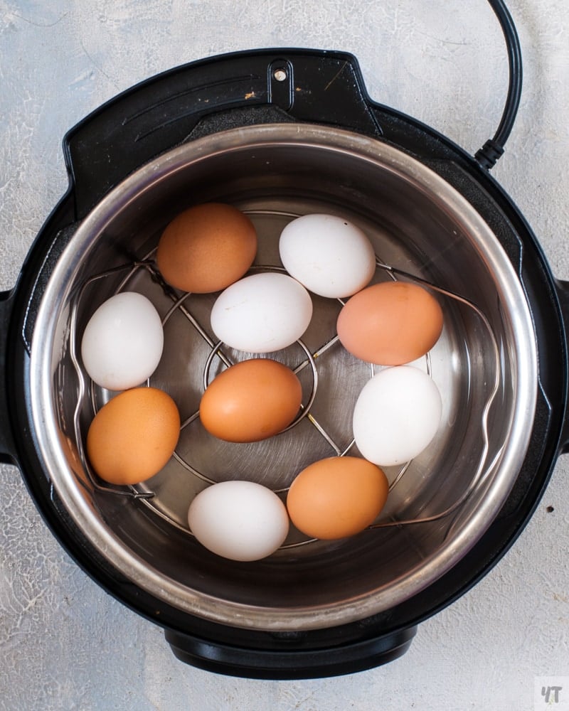 Instant Pot hard boiled eggs