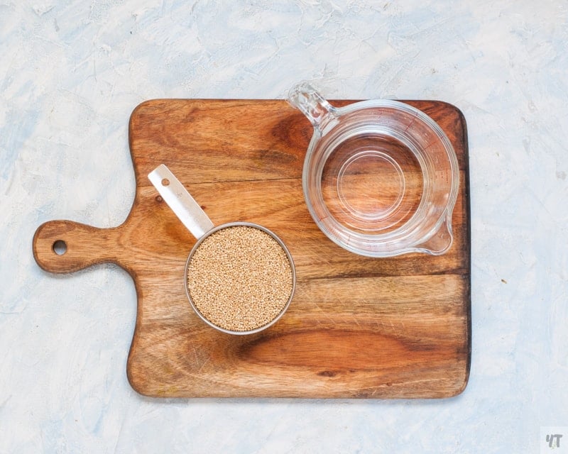 ingredients for Instant Pot Quinoa