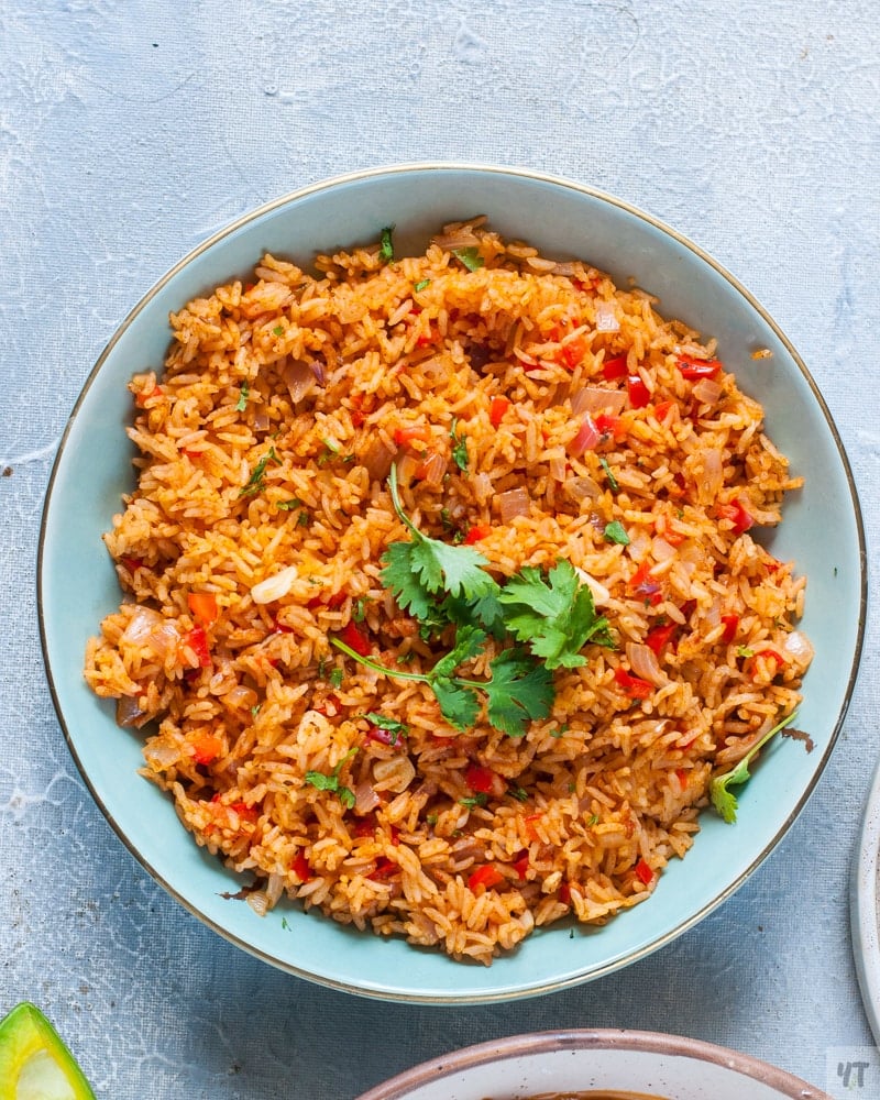 Instant Pot Spanish Rice - Arroz Rojo