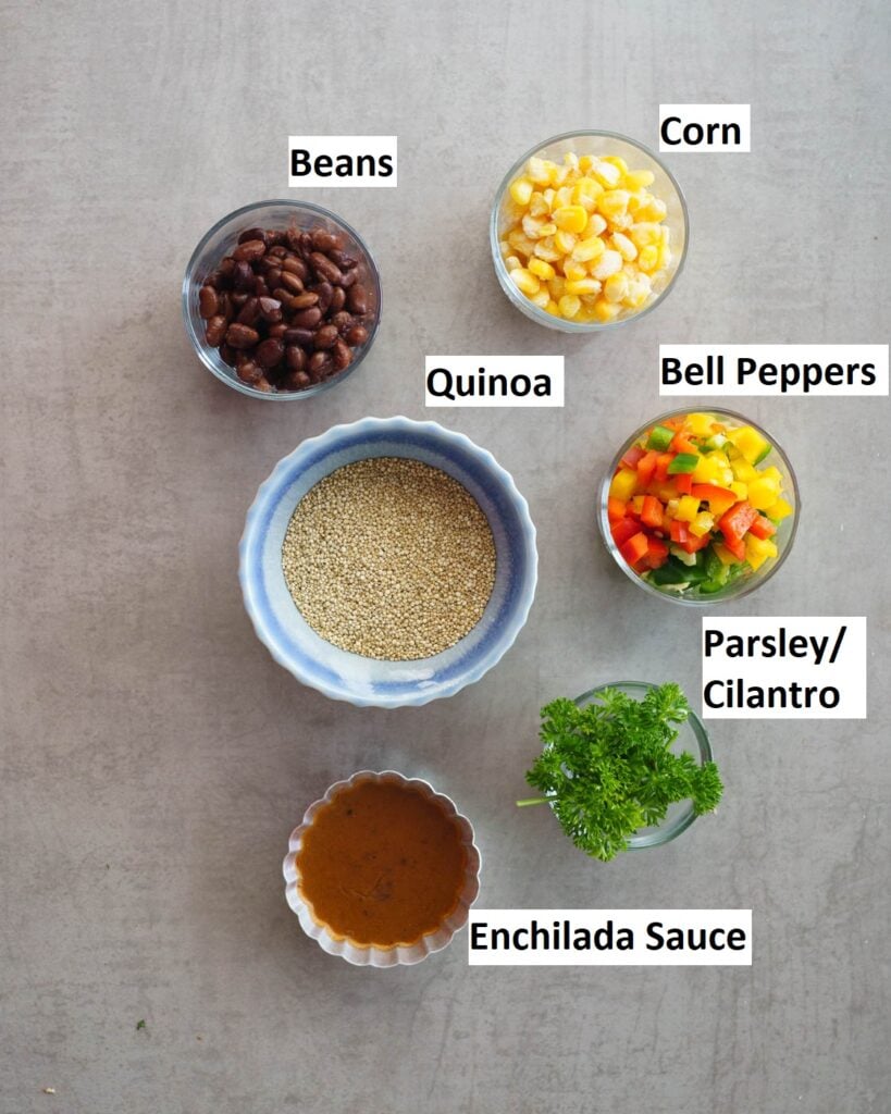 Ingredients make instant pot mexican quinoa