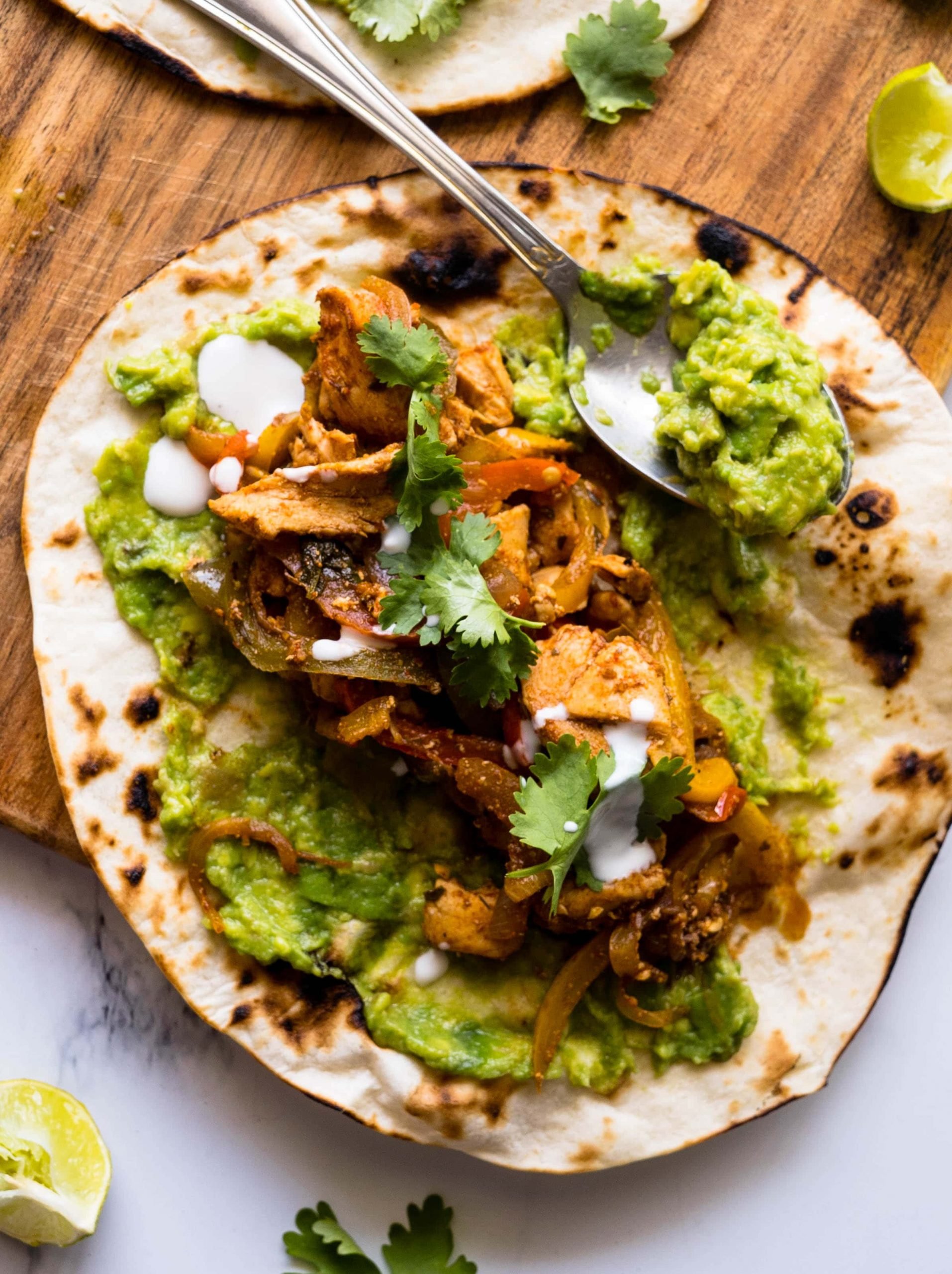 Skillet Chicken Fajitas - Primavera Kitchen