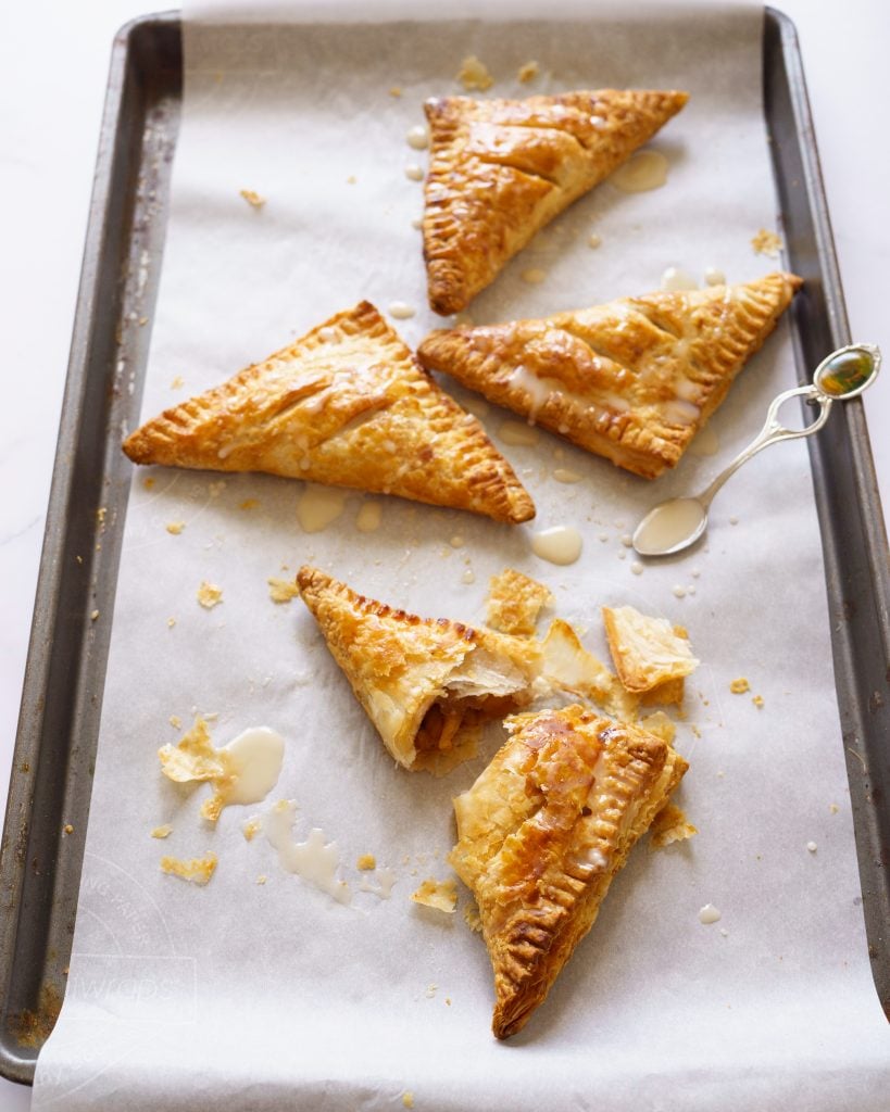 Puff-Pastry Apple Turnovers with Brown Butter