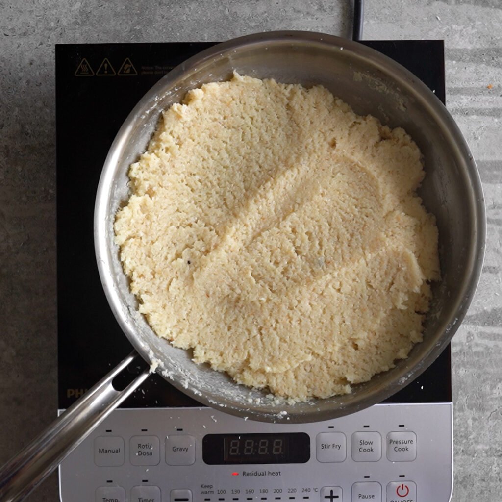 Make the Laddu mixture