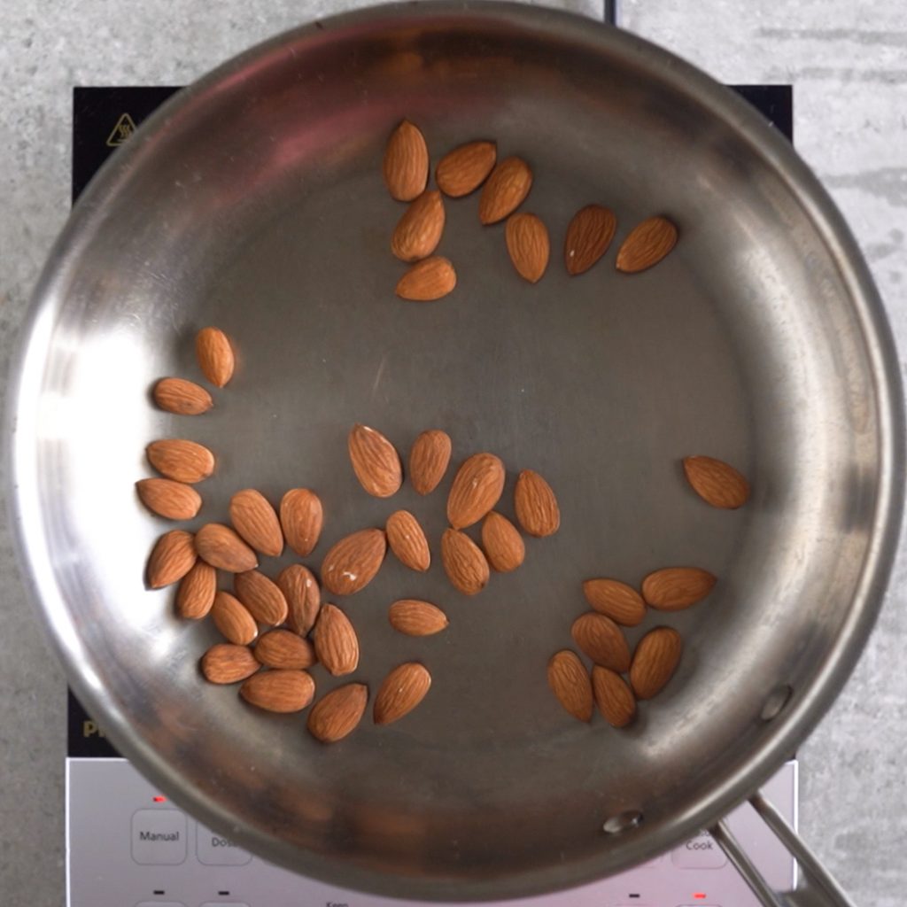 Toasting Almonds