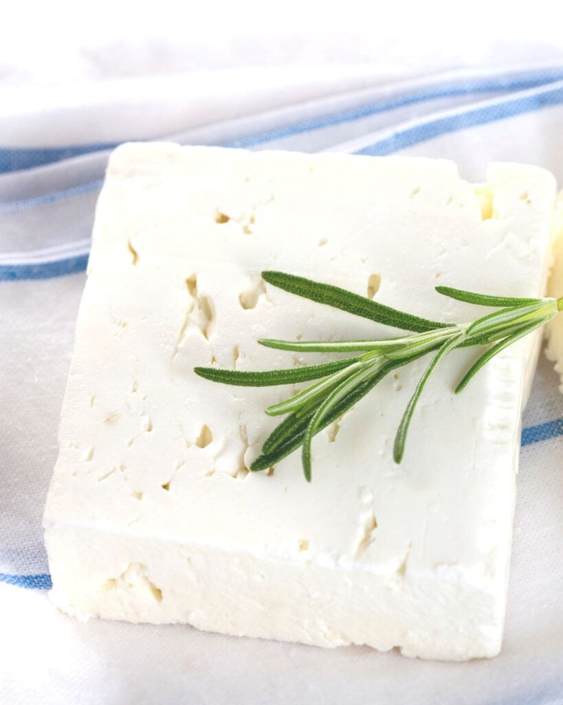 Feta Cheese as a paneer subtitute