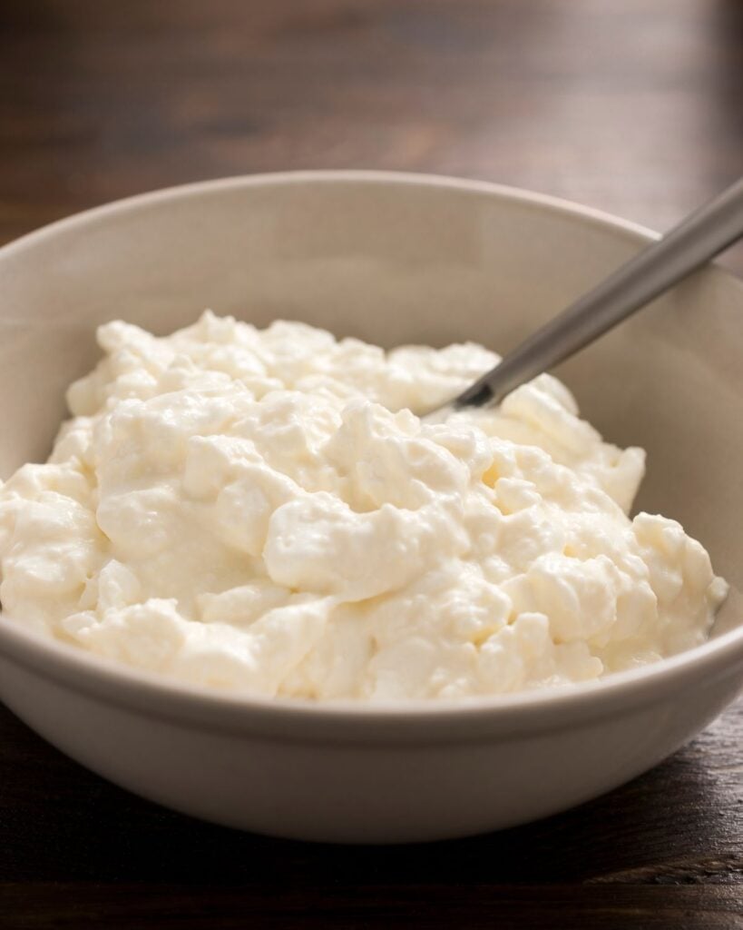 Strained Cottage Cheese as a replacement for paneer