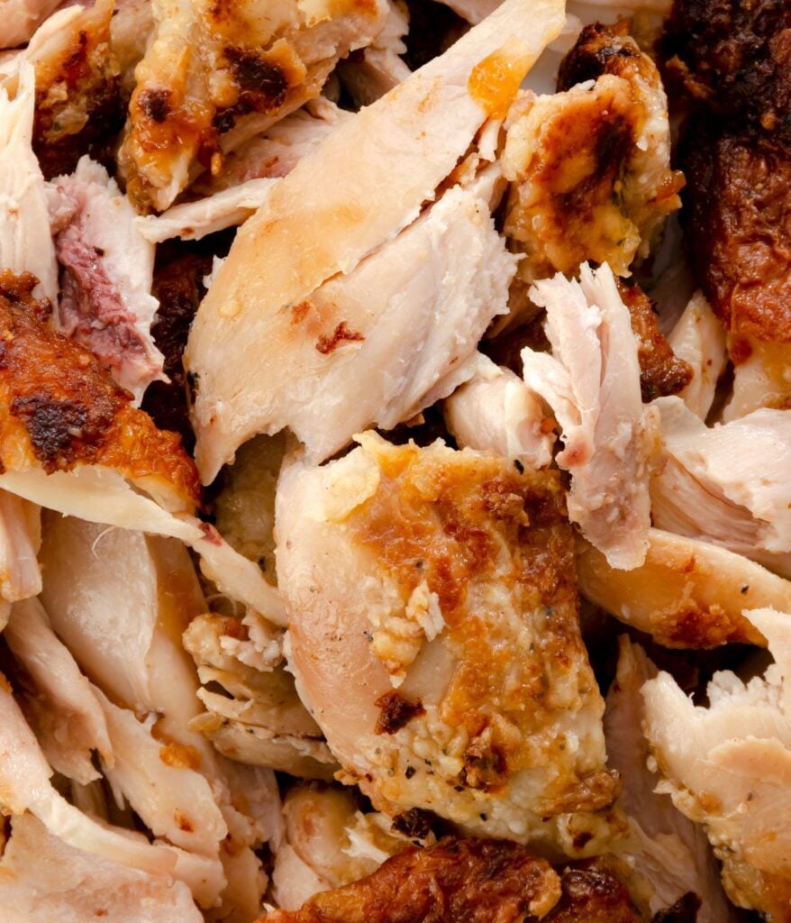 Shredded chicken