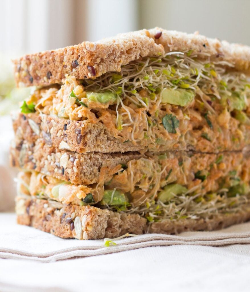 Chickpea sanwich