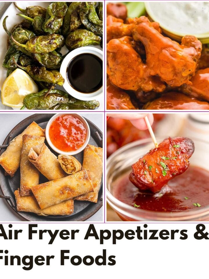 Air Fryer Stuffed Mini Sweet Peppers (Cream Cheese)