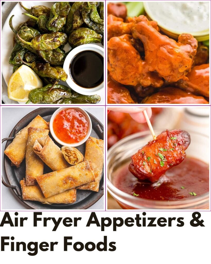 Recipes for Easy Appetizers in Air Fryer