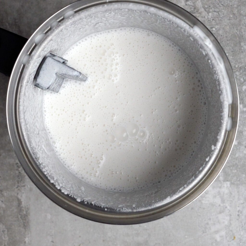 Appam batter in a blender