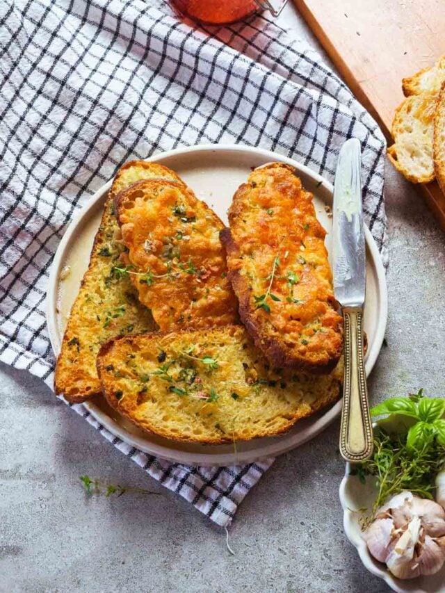 air fryer garlic bread