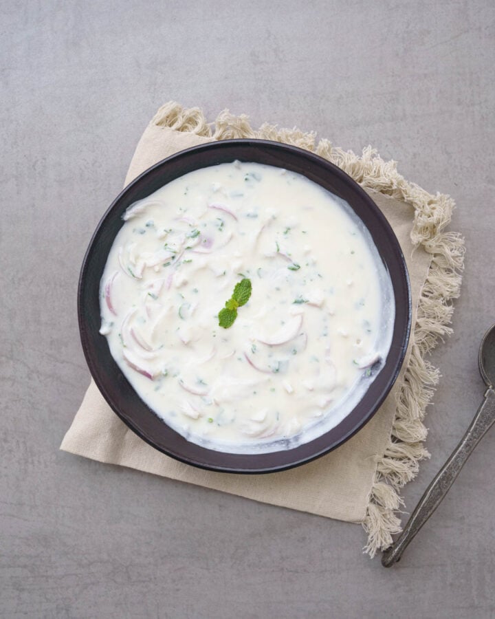 Biryani Raita Onion Yogurt Sauce